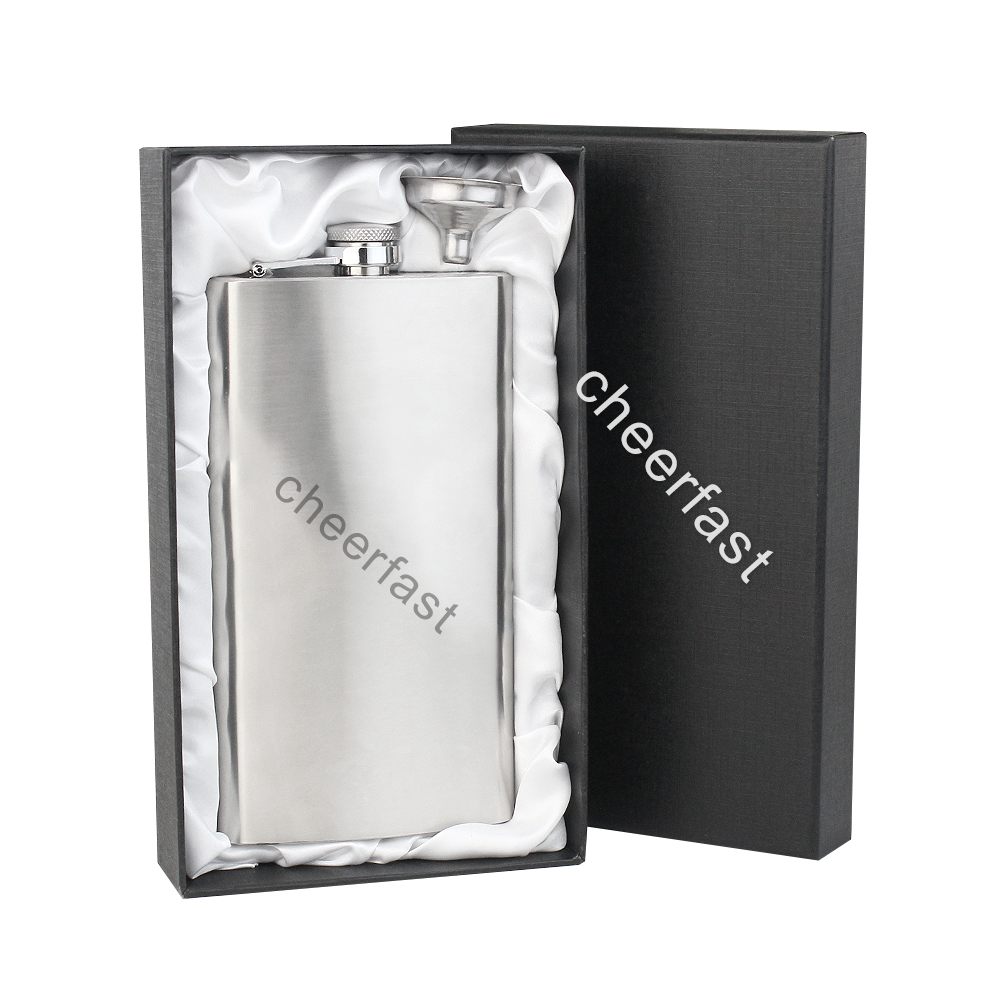 Set de Regalo Petaca de Acero Inoxidable - CF-HF-62