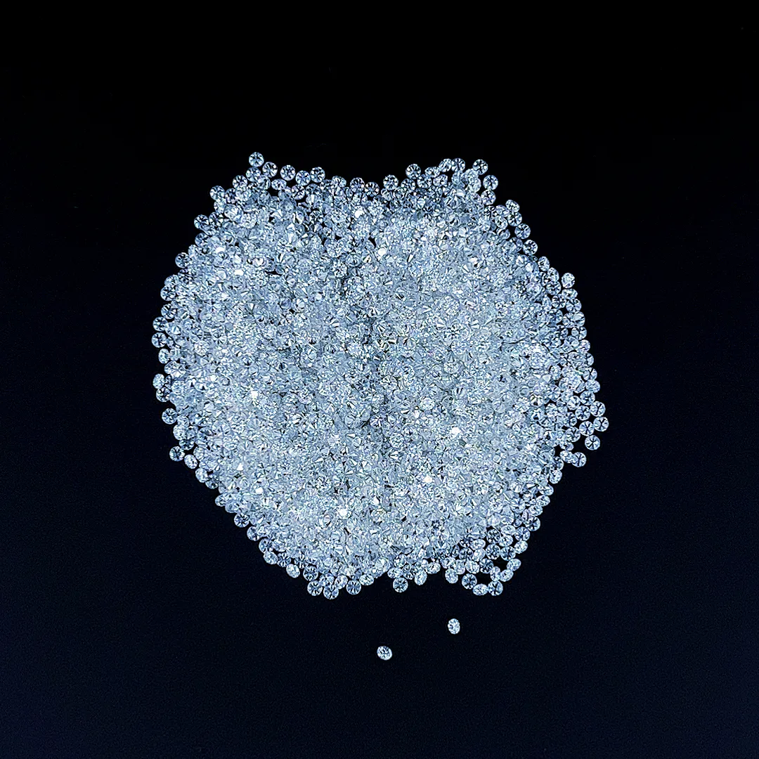 Круглый незакрепленный алмаз E/F VS, 100% натуральный алмаз за карат, натуральный высококачественный белый алмаз для ювелирных изделий из Индии