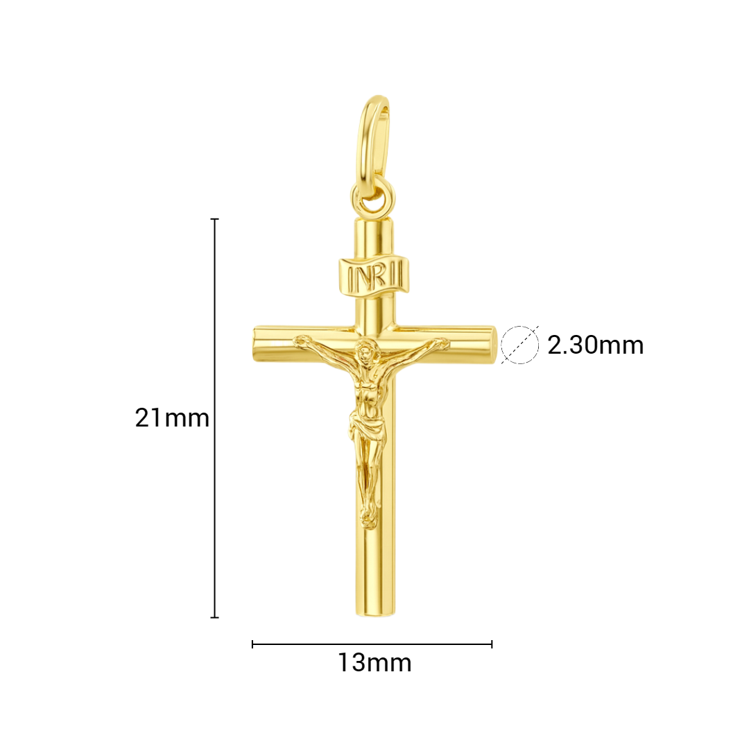 Or jaune 21x13mm