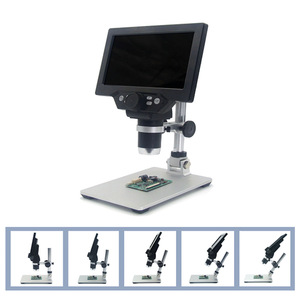 Microscopio digital de alta definición con pantalla grande de 7 pulgadas, microscopio experimental para estudiantes, microscopio superventas - Product Image 5