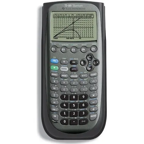 Texas Instruments TI-89 titanyum grafik hesap makinesi için orijinal satış için en çok satan