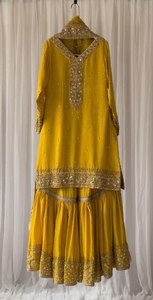 New Designer Heavy <strong>Sahara</strong> Suit Set Wedding Wear for Women Handmade Bulk Product by Fatema Fashion - Product Image 3