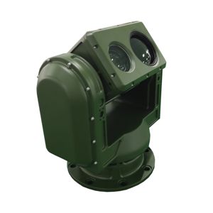 Sistema de monitoreo de plataforma electrónica térmica óptica multiespectro Cámara PTZ de red de seguridad de largo alcance de 10km - Product Image 1