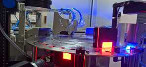 Sistema automatizzato di selezione delle viti con il disco del metallo & l'ispezione di visione