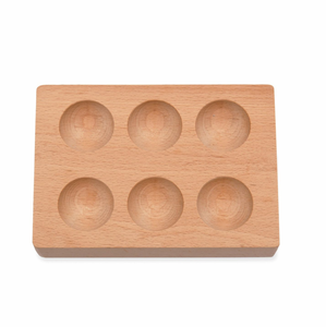 Khay trứng bằng gỗ 6 khe để trưng bày hoặc lưu trữ trong nhà bếp cho tủ lạnh hoặc mặt bàn giá tốt nhất - Product Image 4