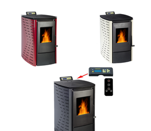 批发9KW廉价木材颗粒炉，铸铁木材燃烧炉出售 - Product Image 4