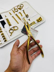 I <span class=keywords><strong>Tip</strong></span> Haar verlängerung zange Werkzeuge Kit Mit Haars pangen Nadeln Ziehen Hakens ch laufe Schere Mit Haars chere Verlängerung werkzeuge