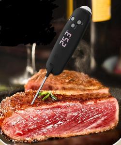 带开瓶器的发光二极管显示屏烧烤/厨房烹饪肉类食品温度计180度旋转探头 - Product Image 2