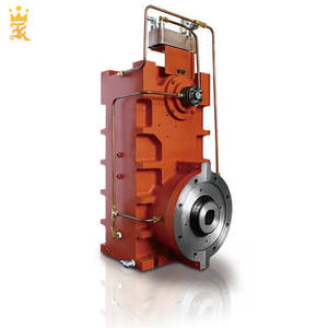 带硬化铬输出轴和输入孔的3轴单螺杆挤压齿轮箱减速器 - Product Image 5