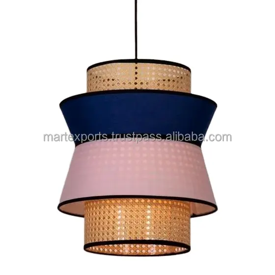 Natuurlijke Rotan Lamp Hot Selling Made In India Opknoping Hangende Home Decor