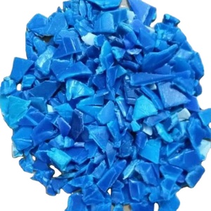הנמכר ביותר HDPE כחול תוף שאריות פתיתי פלסטיק תוף שאריות זמין