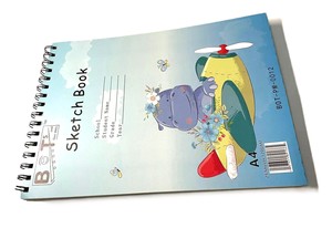 机器人和四个点，25张素描本，(120gsm) a 4尺寸，(2包)，哑光空白白色纸。 - Product Image 2