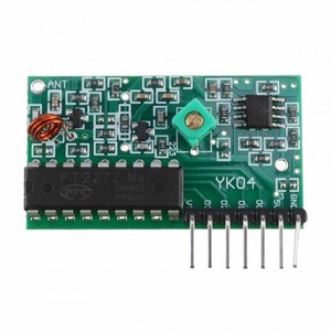 Wireless a 4 canali per modulo ricevitore trasmettitore telecomando RF