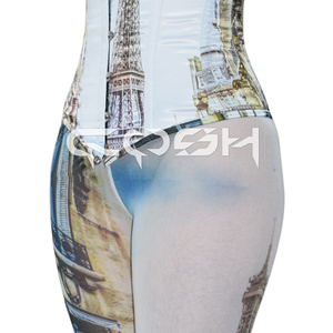 Mới đến câu lạc bộ và Đảng mặc tháp <span class=keywords><strong>Eiffel</strong></span> in thăng hoa satin Corset với lưới legging, Corset nhà sản xuất - Product Image 4