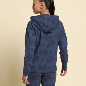 Toptan OEM özel Logo uzun kollu kadın Hoodies özel katı moda giyim kadınlar için Hoodies satış