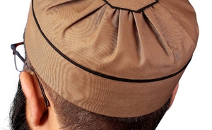 Erkek geleneksel türk Kufi şapka özel tasarlanmış yeni toptan namaz İslami Trendy moda Premium makale - Product Image 5