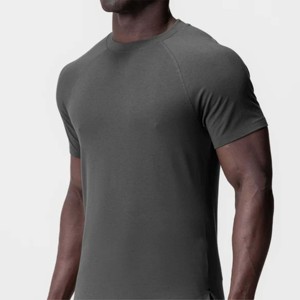 Hızlı kuru kumaşlı yüksek performanslı sporcular, eğitmenler ve koşucular için erkek performans tişörtü - Product Image 5