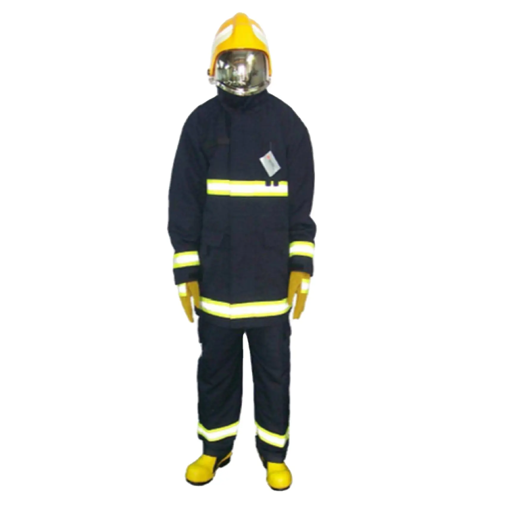 Vêtements de travail de lutte contre l'incendie électriques à gaz d'huile Combinaison résistante au feu Combinaison de vêtements de sécurité ignifugée réfléchissante