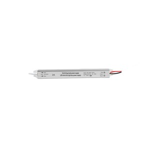 24W 2A IP20 Super Slim <strong>LED</strong> Driver Lighting Aluminium Switching Mode Power Supply AC DC <strong>LED</strong> Strip 12V 24V New Version Indoor Use - Product Image 1