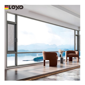 Eloyd Villa Außen bild fenster Modernes Design Aluminium Feste Glass chaukel Offener Stil Schall dichte Funktion Vertikale Faltung - Product Image 1