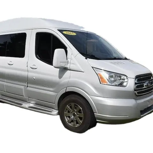 2015 Ford Transit-150 baz Mini dizel kamyonet manuel şanzıman 8L Turbo motor 150 koltuklar kumaş malzeme koyu Dark sol el - Product Image 1