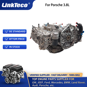 Linkteco <strong>Engine</strong> Long Cylinder Block Assembly for Porsche 981 3.8L V6 Cayman GT4 Boxster Spyder Convertible 2016 <strong>Engine</strong> Motor - Product Image 4