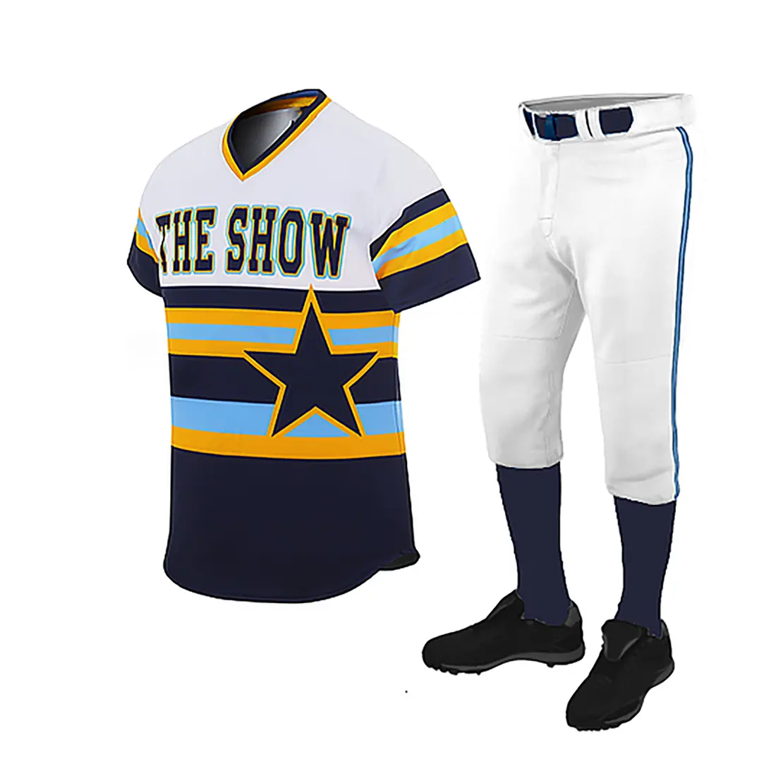 Benutzer definierte sublimierte Jugend Team Baseball Uniform meist verkaufte Plain Embroidered Logo Baseball Uniform weniger Preis