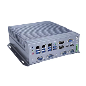 Computadora industrial 6 COM 3 LAN Fanless Mini PC Intel Core I7 6700T I5 6500T I3 6100T Computadora de escritorio PC industrial sin ventilador - Product Image 3