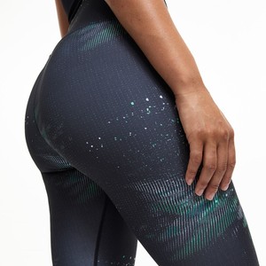 Seksi kadın pantolon sıcak satış Fitness Yoga giyim tayt yüksek kalite sıkı Yoga Capri gecikme pantolon