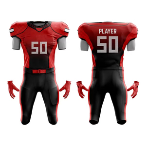 Latest <strong>Style</strong> Tops Quick Dry Sublimation American Football Uniforms Best Selling American Football Jersey Uniform - Product Image 1