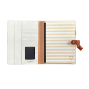 2025 Leder Portfolio Professional Organizer Pad folio PU Leder Lebenslauf Ordner Handmade Stylish Document Folio