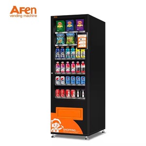 批发新型商用自动售货机食品零食和饮料硬币/现金/卡廉价新型商用自动售货机 - Product Image 2