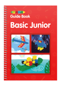 Temel Junior yapı taşları seti, 500 adet, 3 + yaşları, rehber kitap ile - Product Image 2