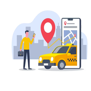 Applicazione Mobile acquista Taxi Taxi compatibile con entrambe le piattaforme Android e iOS utilizza l'applicazione di guida per la vendita - Product Image 1