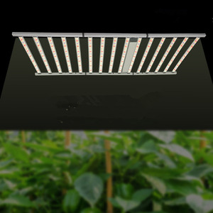 โคมไฟปลูกพืชแบบ LED 1500W ปรับแสงได้โซ่ดอกเดซี่2023 4x8ฟุตครอบคลุมเต็มสเปกตรัม15บาร์ LED สำหรับปลูกพืช - Product Image 1