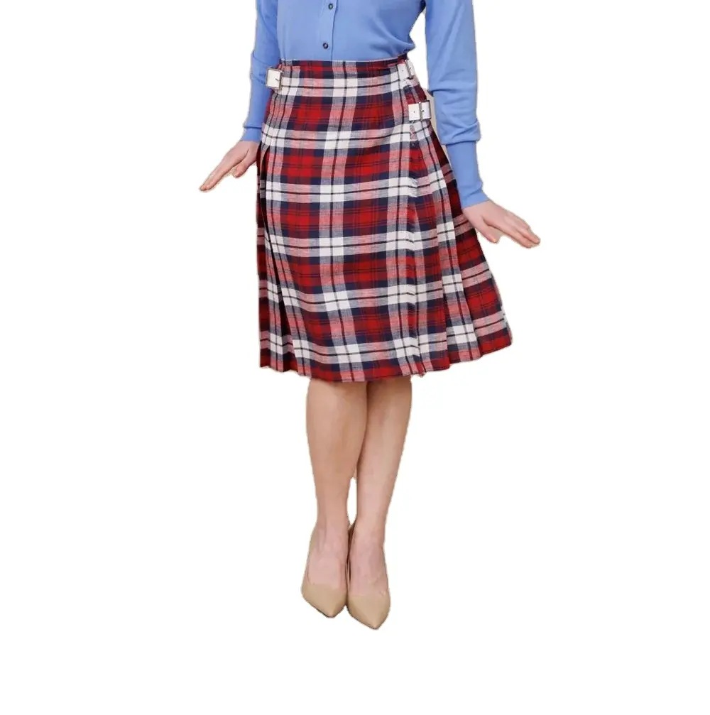 Tartan Modern Kilt New Elegant Scottish Tartan Plaid Kilts para mujeres vendedores y exportadores