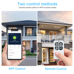 Sistema de alarma de seguridad para el hogar RF + WiFi con aplicación de control remoto ABS Cobertura mejorada Sensores de puerta/ventana Uso en interiores - Product Image 4