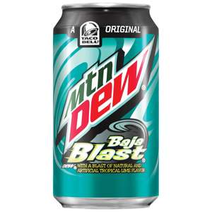 Mountainn DEW Baja Blast 355ml โซดา12กระป๋อง - Product Image 1