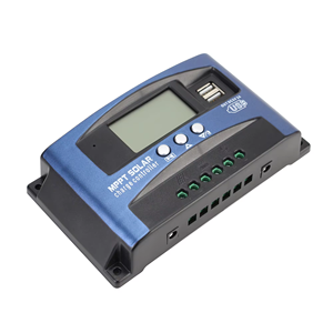Популярный автоматический контроллер солнечной батареи с двойным USB MPPT с ЖК-дисплеем 12 В 24 В PWM Charr солнечная панель-Солнечный контроллер