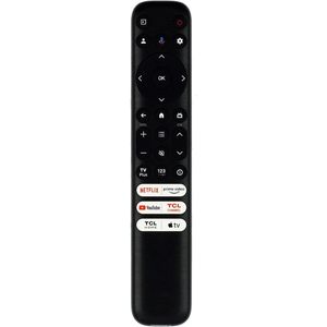 Besia RC813 IR Replacement <strong>Remote</strong> for All TCL Android/Google TVs, Compatible with Q/S/FHD/UHD/QLED Series Without Voice function