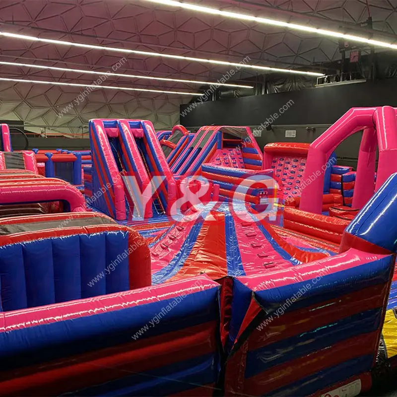 Y G rental amusement park joyful fun inflatable attraction playground inflatable park indoor Party inflatable jumping park