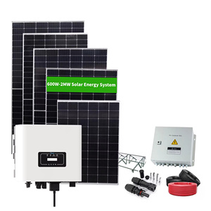20kw 10kw 5kw על רשת מערכת סולרית היברידית שלמה פאנל סולארי מערכת הרכבה חשמל - Product Image 5