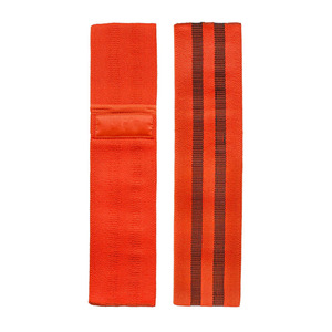 Bandas de ejercicio con logotipo personalizado para yoga y gimnasio, bandas de resistencia de tela circular con estampado de leopardo, lazo de látex para uso físico - Product Image 1