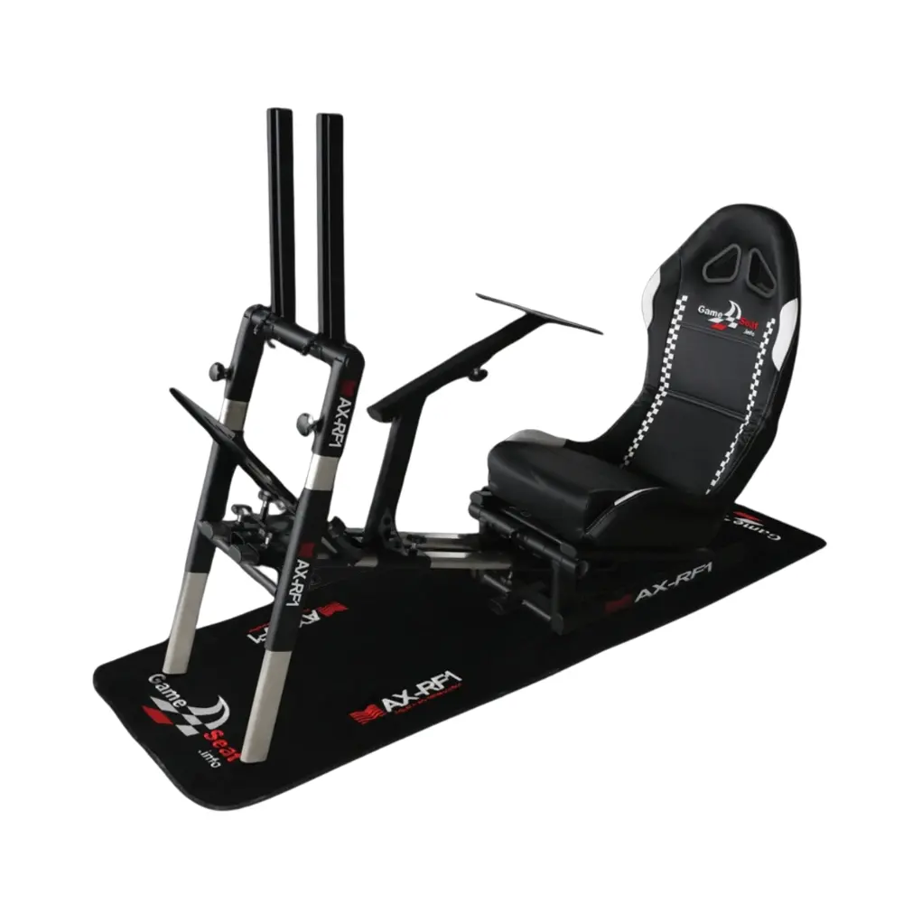 MAX-RF1 PRO+ Racing Simulator for virtual racing game Wholesale FULL RACING EXPERIENCE - adjustable patented durable