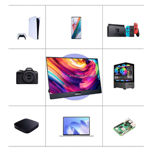 FORGOS Monitor de computadora LCD 13,3 pulgadas Pantalla capacitiva portátil Monitor de juegos 1080 60Hz con batería incorporada USB tipo C - Product Image 5