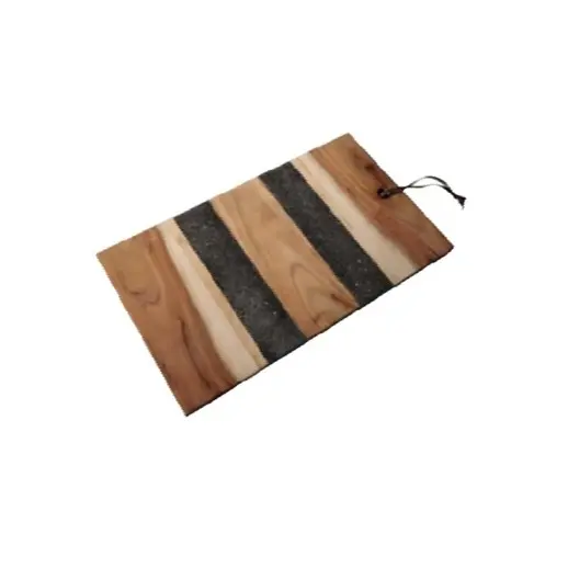 Indisches Handwerk hölzernes Schneidebrett Holz Küchenprodukt beste Qualität Schneidebrett umweltfreundlich personalisiertes Rechteck