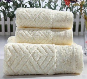 男性と女性のための乾燥ラップヘッドタオル100% コットンソリッドジャカードホテル家庭用タオル