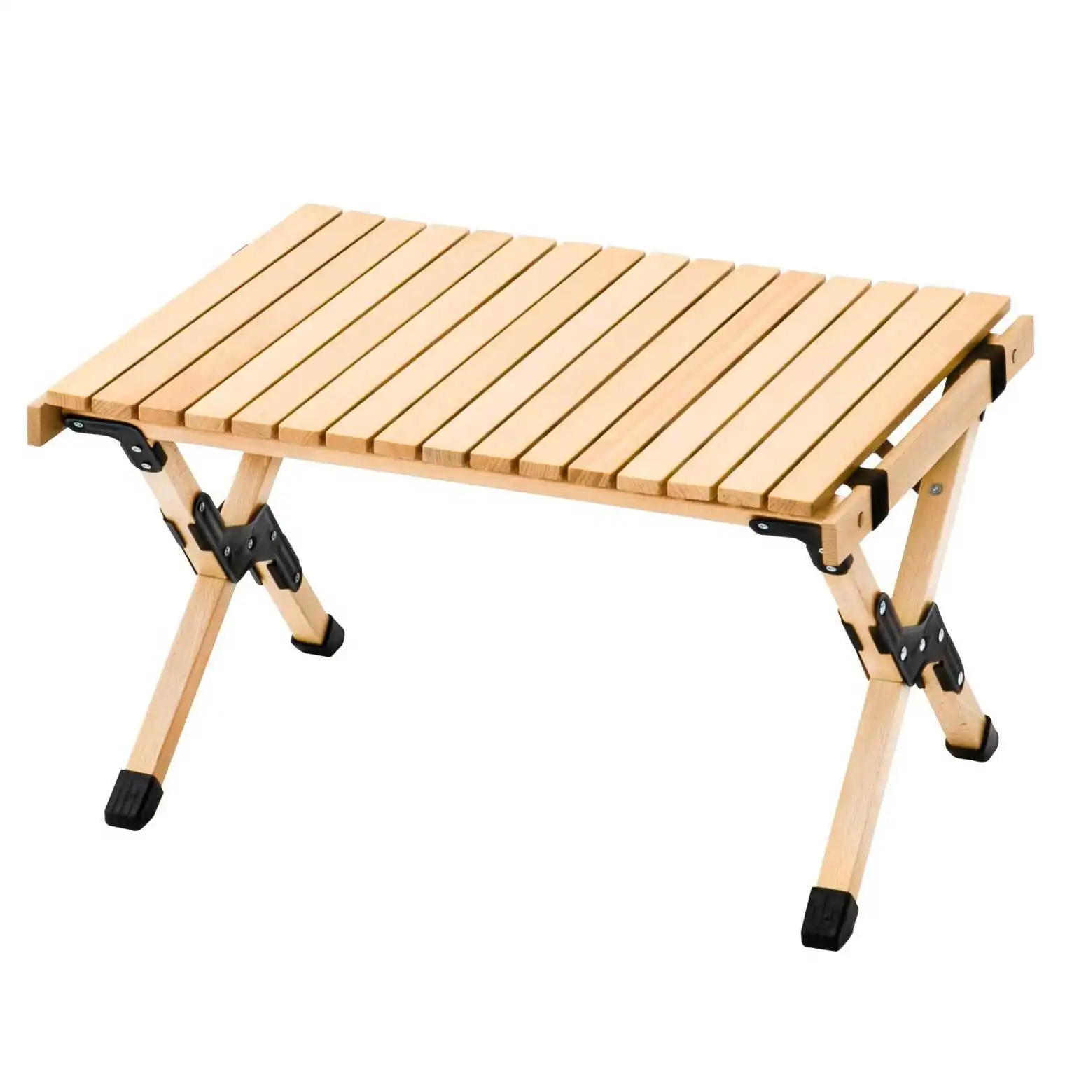 HOT SALE - Wooden Egg Roll Table - wholesale Outdoor Folding table for picnic - solid wood garden furniture