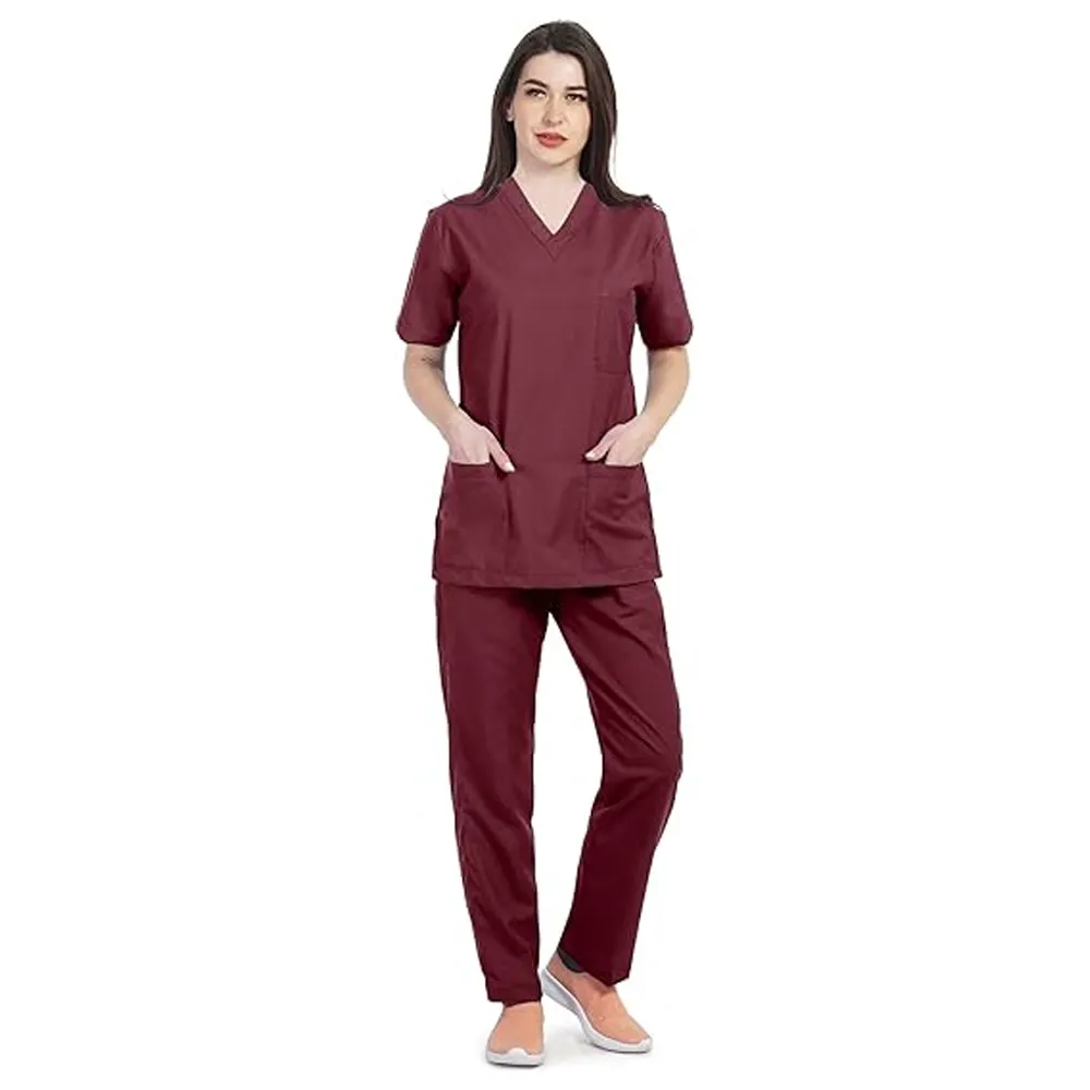 2023 moda top quality hospital uniforme enfermeira uniforme para o hospital 2023 Confortável e respirável Uniforme Hospital