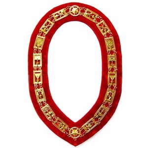クリプティックメイソンロイヤルセレクト3Dチェーンカラーカスタマイズシルバーメッキフリーケースエンブレムバッジゴールドシルバーオプション - Product Image 1